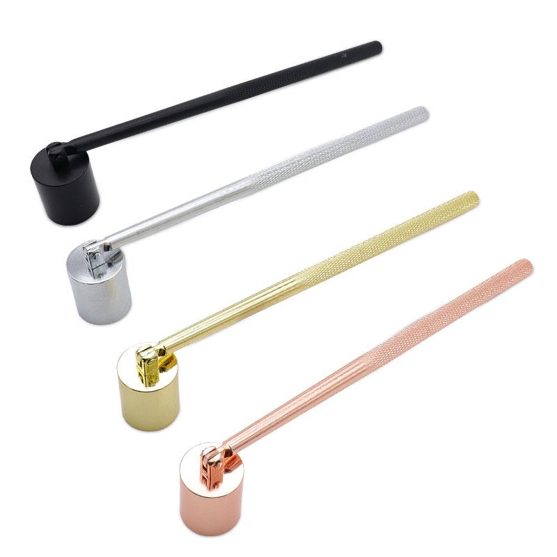 

Candle Tool Set: Snuffer, Wick Cover, Aromatherapy Lighter Accessories Blackened Snuffer Cover