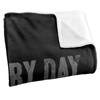 Batman Dad By Day Logo Blanket