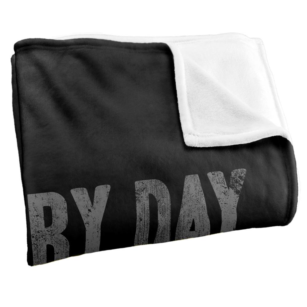 Batman Dad By Day Logo Blanket