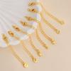 18K Gold-Plated Lobster Clasp Pendant Extension Chain for DIY Jewelry