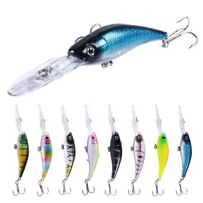 HENGJIA 1 STÜCKE 10 cm 7,8g Minnow Crankbait Harten Köder Engen Wackeln Langsam Schwimm Jerkbait Hohe Qualität ABS Angelköder
