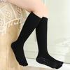 Yoga Perfect for Long and Dance Ech.Apr Women's 5-Toe Socks, 3-Pair Set, Assorted, Non-Slip, Breathable, Running, Sports, Volleyball, (Black)