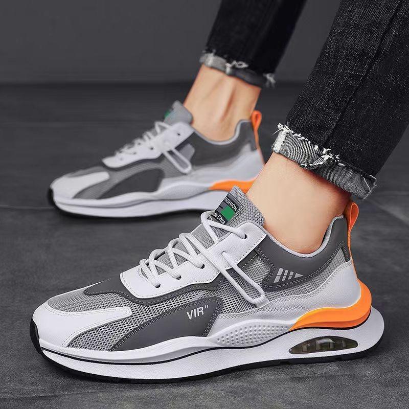 Men's Shoes Spring and Summer New Breathable Sports and Leisure Student Height-increasing Trendy Shoes Men's Lightweight Summer Running