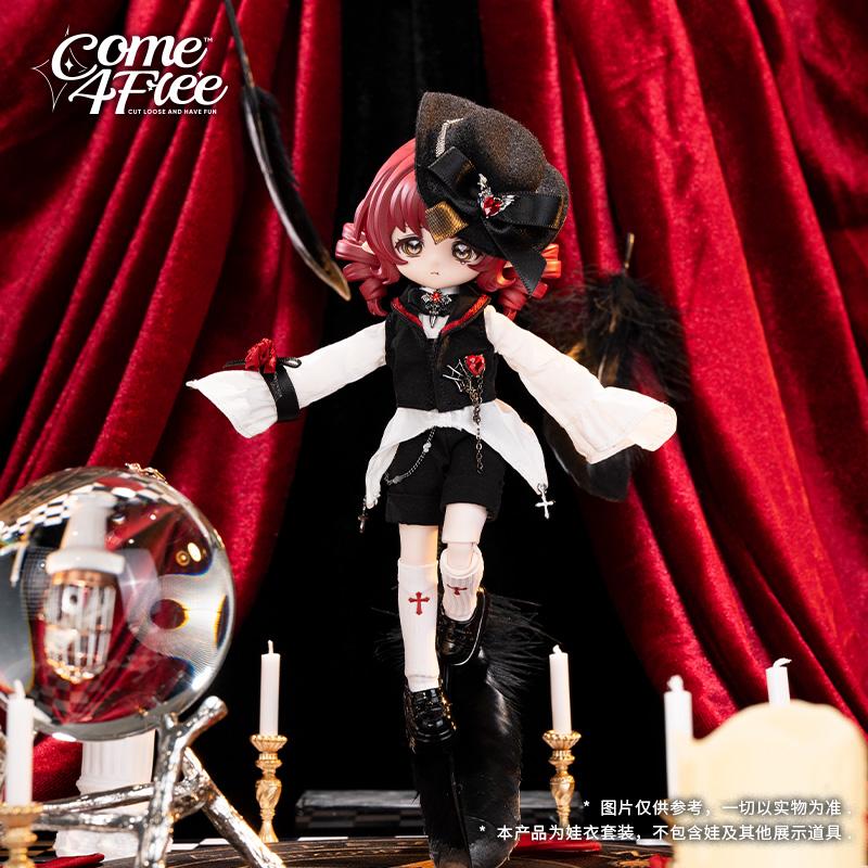 

COME4FREE 1/12 BJD Одежда для куклы Серия «Сказка» Наряд в стиле «Нулевая точка контракта» Комплект для одежды куклы OB11