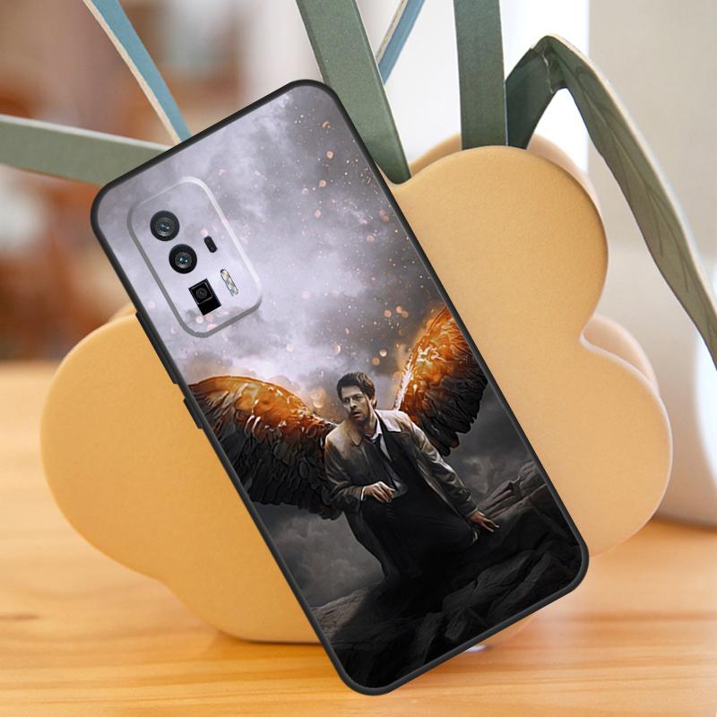 Angel Castiel Supernatural Case For Xiaomi 14 13 Ultra 11T 12T 13T Pro 12 Lite POCO F6 F5 X6 M6 Pro X5 X3 F3 M5s Cover