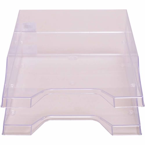 TRUSCO A4 Briefablage B257XT350XH65 Transparent LTA4-TM