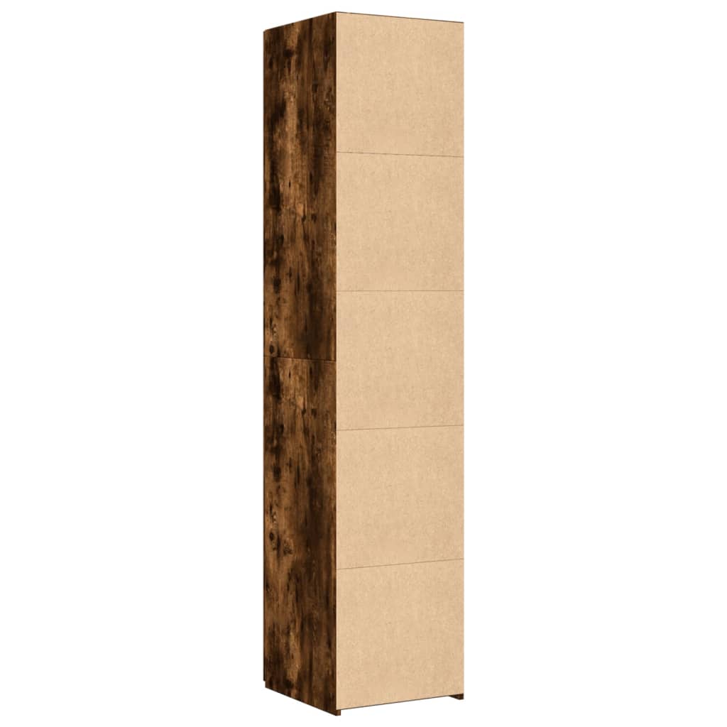 Highboard Smoked Oak 40 X 42.5 X 185 Cm Particle Board