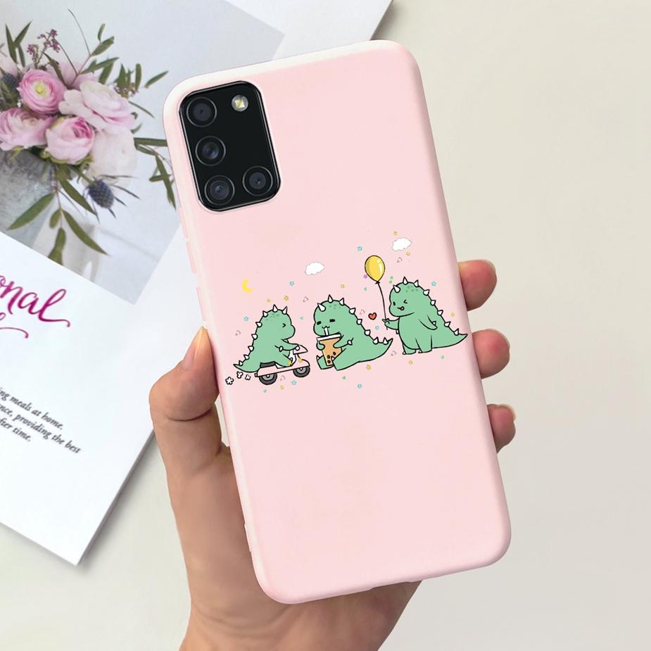 For Samsung Galaxy A51 A71 Case A515F A715F Cute Fashion Cartoon Painted Phone Case For Samsung A51 A 31 41 71 Soft Cover Bumper