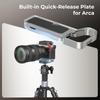 SmallRig A7C Camera Base Plate with AirTag Slot Quick Release Plate for Sony Alpha 7C 7CR 5482 II/A7CR Slots, Built-in Arca/QD Socket/Strap II/Alpha