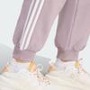New Adidas Essential Loose Fit Pants Knitted Sweatpants Women's Gray Purple IR6067