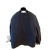 Korean Style Quilted Women's Winter Padded Jacket with Irregular Placket