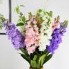 Artificial Silk Hyacinth & Delphinium Indoor Flower Arrangement Decor