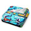 Kids Meme 67 Six Seven 6 7 Italian Brainrot Super Soft Blankets  Kids Plush Throw Blanket Print Flannel Bedspread Sofa Bed Cover