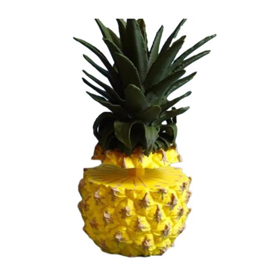 3D Pineapple Decorative Coasters Set Creative 3D Pineapple Design Coasters Protect Table