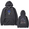 Anime Demon Slayer Hoodie Kibutsuji Muzan Graphic Hooded Tracksuit Men Women Casual Oversized Hoodies Male Vintage Streetwear