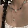 XIYANIKE Frosting Starfish Charm Pendant Choker Necklaces For Women Lady Korean Fashion New Engagement Jewelry Gift Party