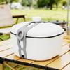 Reusable Silicone Lid Strap Elastic Pot Lid Holder Kitchen Travel Organizer For Slow Cooker Food Storage Lunch Box Yoga Mat