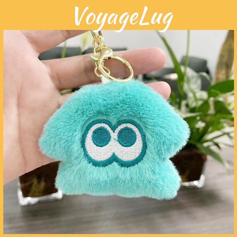 Squid Vibrant Plush Keychain With Short Plush Material Perfect For Charm Backpack