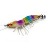 UV Squid Jig Bait 2 Section Saltwater Shrimp Lures Artificial Shrimp Lure  Saltwater Fishing