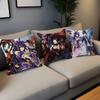 Date A Live Cartoon Cushion Cover Inches Farmhouse Decor Home Throw Pillow Covers For Couch Decorations