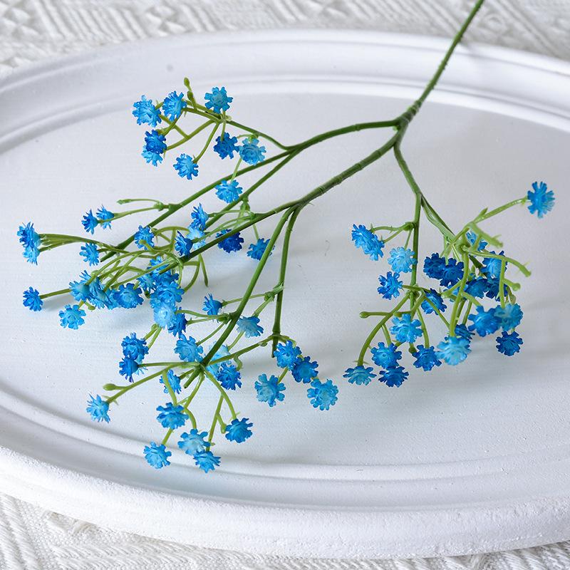 Künstlicher Schleierkraut-Strauß für Hochzeitsdekoration - Weicher Gummi Einzelstiel