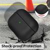 Leather grain Case For AirpPods Pro3  2 Case Airpods 4 3 2 1 AirPods Pro cover Apple Bluetooth Earphone Accessories Protect Machine
