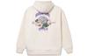 Li Ning Sweatshirts Unisex Ecru Hooded Thickened Regular AWDRD25-3
