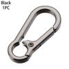 Push Trigger Plated Gate Bag Belt Buckle Carabiner Purses Handbags Snap Clasp Clip Spring Buckles