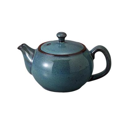Ale-net Teapot, 450cc, Green Glaze, 2.5mm Band Mesh, Porcelain, Mino Ware, Made In Japan, Stylish