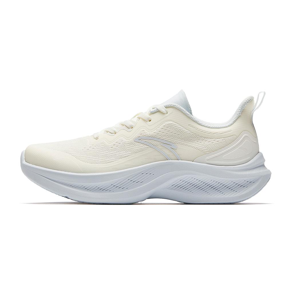 Anta Feiyun Cushioning Soft Running Shoes Fashion Versatile Women Sneakers Ivory-White Light-Mist-Gray 922545577-4