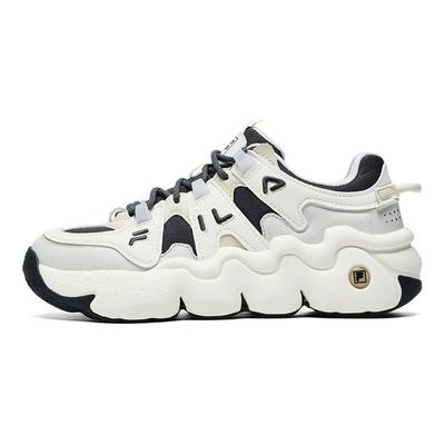 Panini Fashion Versatile Shock Absorbing Durable Low Top Retro Basketball Shoes Women Sneaker White F12W242605FES