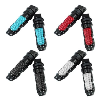 2Pcs Foot Peg Scooter Footpeg Motorcycle Modification Accessories Hole Replacement Rear Passenger Footrest Pedal