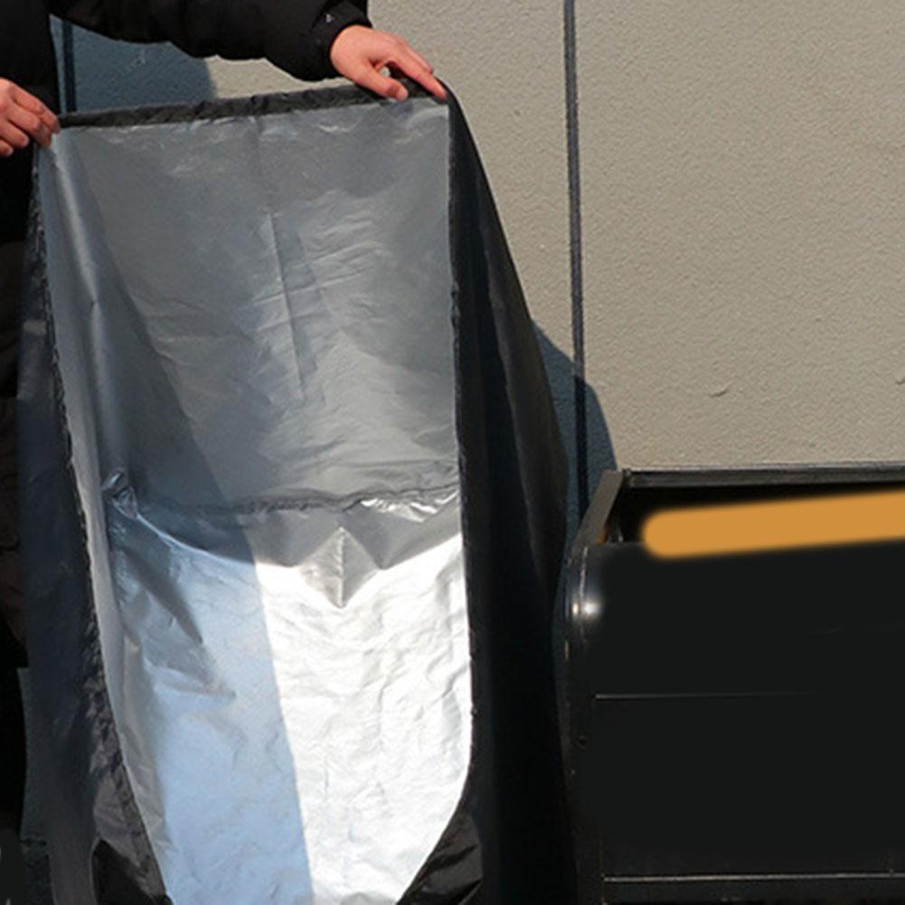 Waterproof outdoor generator cover with secure top and bottom drawcords for wind resistance and all weather use