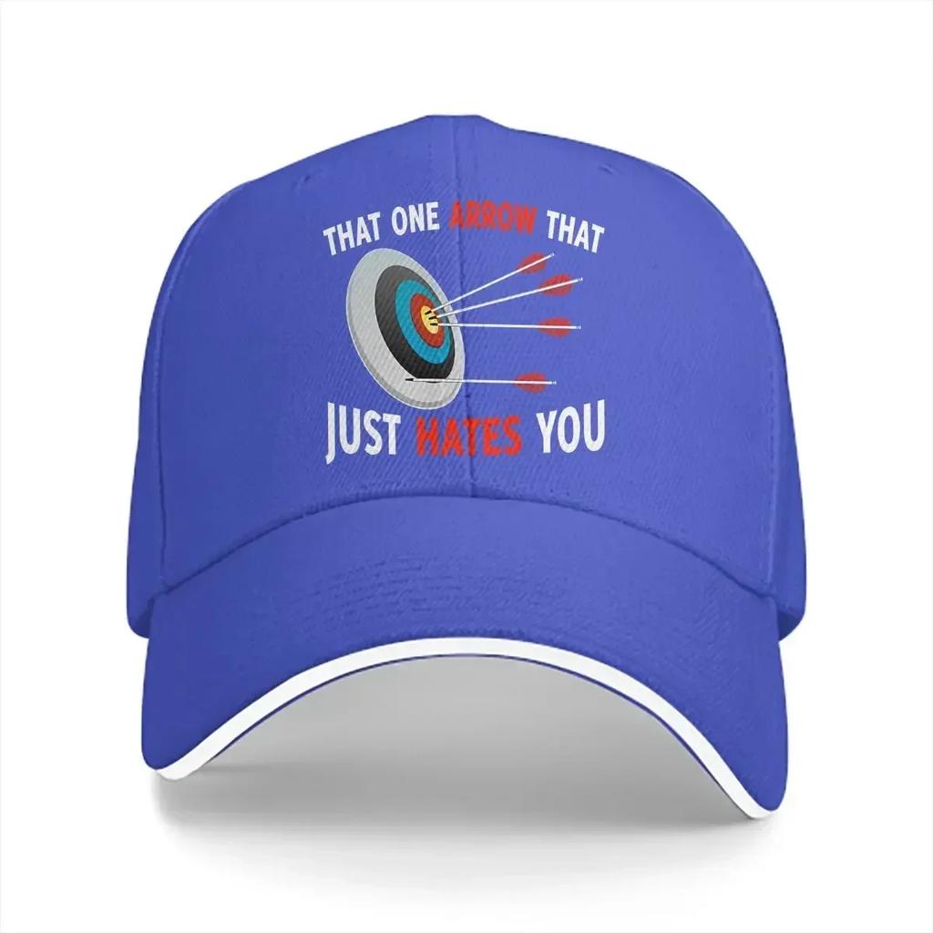The One Arrow That Just Hate You Baseball Cap Men Hats Women Visor Protection Snapback Archery Caps