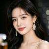 Elegant Long Zircon Inlaid Pagoda Earrings for Women - S925 Silver Needle Fashion Evening Dangles