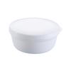 1PC PP Waterproof Sealed Portable Soap Box Cover Drainage Soap Rack Supplies Circular Soap Box Creative