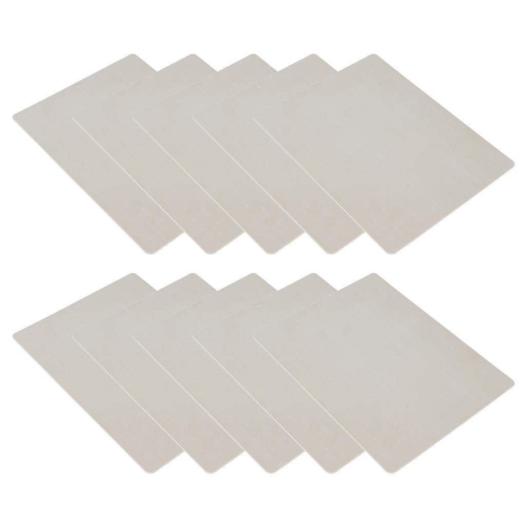 10pcs Tattoo Practice Skin Semi Permanent High Simulation Eyebrow Lip Tattoo Rubber Practice Skin