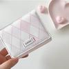 Plaid Wallet Simple Multifunctional Student Wallet Change Card Bag
