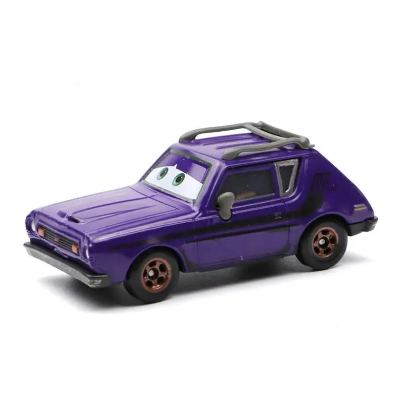 Disney Pixar Cars 2 3 Drag Racing Party Old Mo Portugal Schwarzer Krieger Wingo Boost Snod Rod DJ Legierungsmodell Kinderspielzeugauto