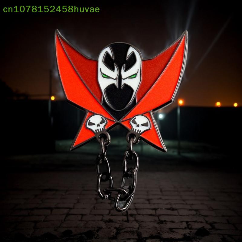 1 Pc Gothic Enamel Dark Hero Lapel Badge Classic Brooch Pin Jewelry Halloween Decorative