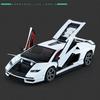 1/24 Lambos Countach LPI800-4 Supercar Alloy Model Diecast Sound Super Racing Lifting Tail Hot Car Wheel Gifts