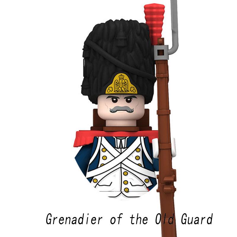 More Styles Great Retro Military Empire Navy Soldiers Weapons Gun Model Figure Blocks Bricks Toys For Children