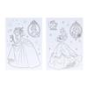 Stationery Disney Coloring Book Stickers Color and Decorate Disney Princess 7352429A Sun-Star & - -