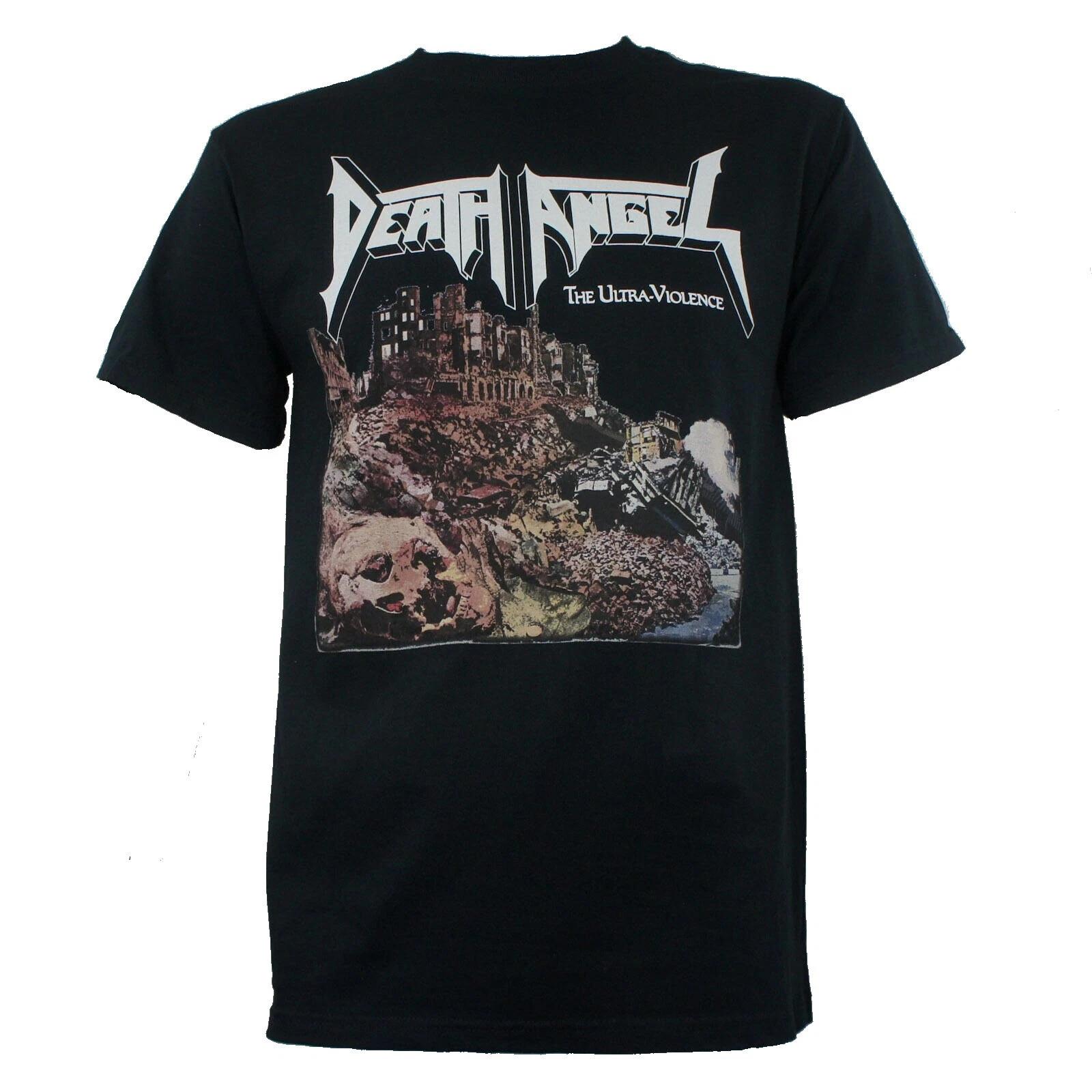 DEATH ANGEL cd cvr ULTRA VIOLENCE Official Black SHIRT SMALL New OOP M