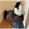 Commuter tote bag women's new high-end portable travel tote bag fashionable large-capacity shoulder oblique span bag