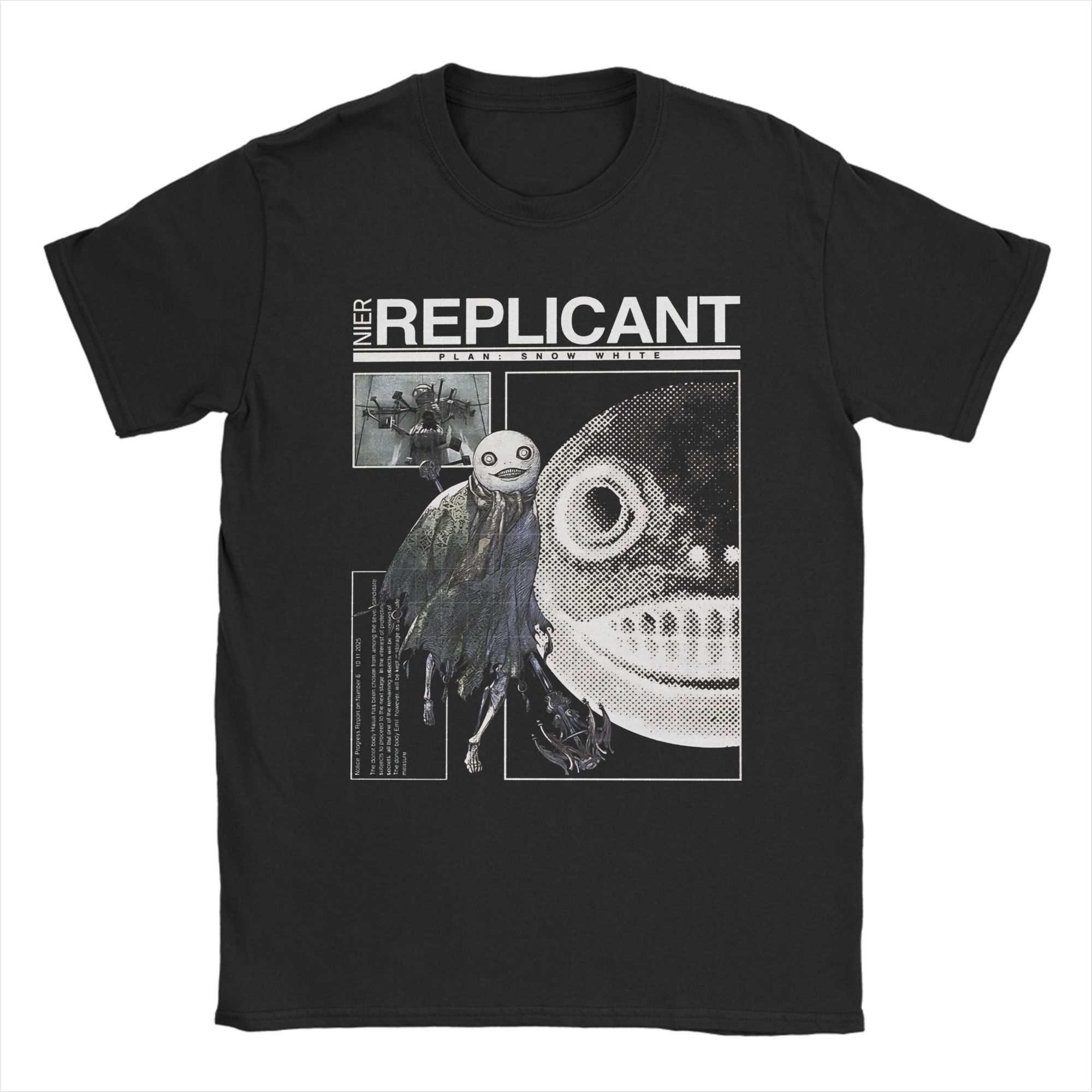 

Unisex Emil NieR Nier Automata T Shirt Pure Cotton Clothing Funny Short Sleeve Round Neck Tees Gift Idea TShirts S