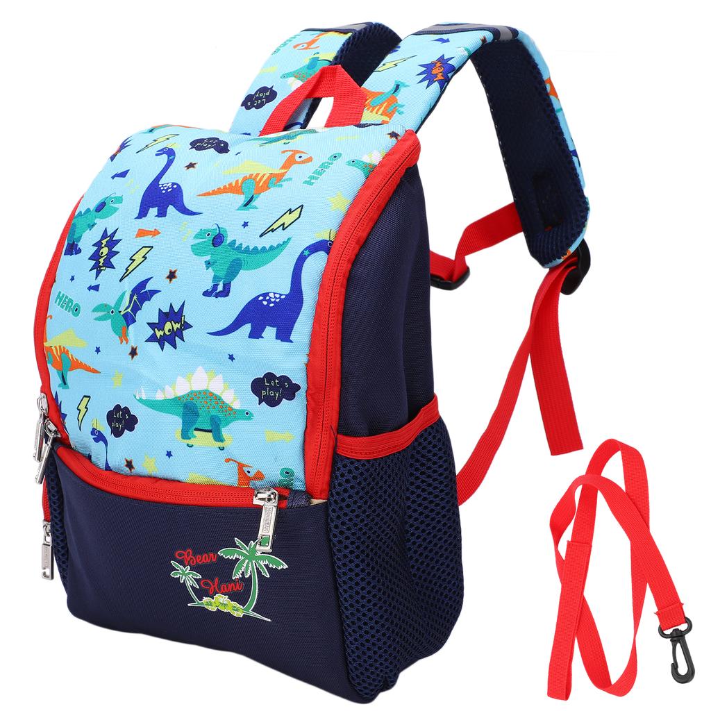 AntiLost Toddler Backpack Kids Preschool Travel Kindergarten Backpack with Leash( Blue )