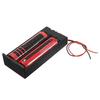 DC Holder Storage Box Case ON/OFF Switch Wire Leads for 3.7V 2 X 18650 Battery
