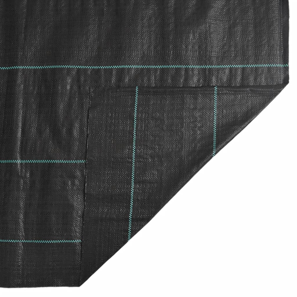 Vidaxl Agrowłóknina Antychwastowa, Czarna, 1X10 M, Pp