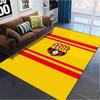 Tappeto Barcelona SC per Soggiorno Camera da Letto Casa Decorazione Divano, Tappetino Antiscivolo per Giochi Bambini